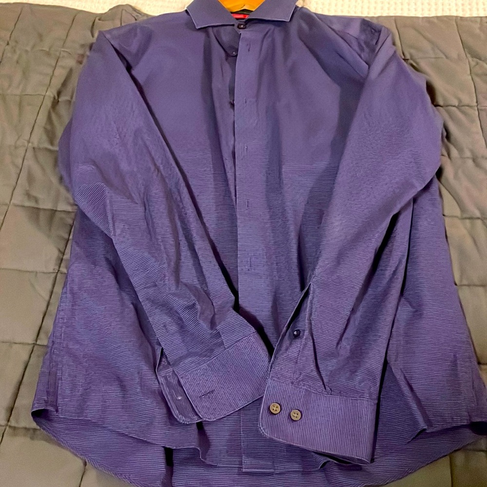 Purple with pattern